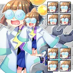 ギャグチックな発明家の女の子